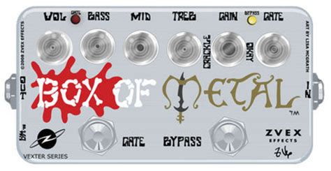 box of metal review|ZVex effects Box Of Metal .